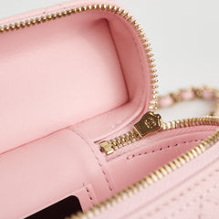 Chanel Slim Vanity Caviar Pink