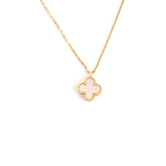 Van Cleef & Arpels Sweet Alhambra MOP Pendant Necklace