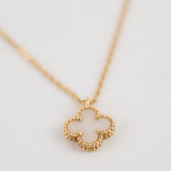 Van Cleef & Arpels Sweet Alhambra MOP Pendant Necklace