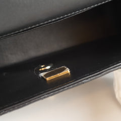 Chanel Black Top Handle Mini