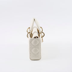 Christian Dior D-Joy Small White