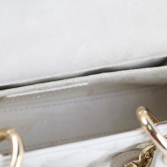 Christian Dior D-Joy Small White