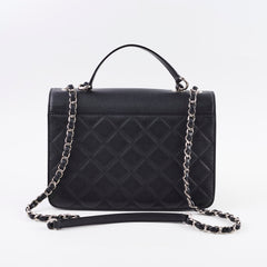 Chanel Small CC Box Flap Black Caviar