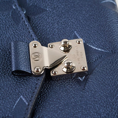 Louis Vuitton Pochette Metis Navy Nacre Metallic Empeinte