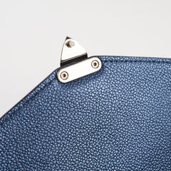 Louis Vuitton Pochette Metis Navy Nacre Metallic Empeinte