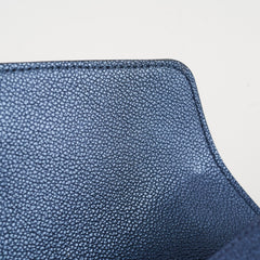 Louis Vuitton Pochette Metis Navy Nacre Metallic Empeinte