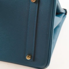 Hermès Birkin 35 Epsom Vert Bosphore- T Stamp