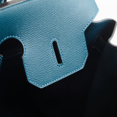 Hermès Birkin 35 Epsom Vert Bosphore- T Stamp