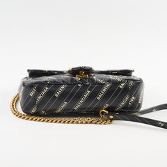 Gucci x Balenciaga Marmont Bag Black