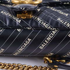 Gucci x Balenciaga Marmont Bag Black