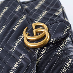 Gucci x Balenciaga Marmont Bag Black