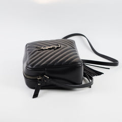 Saint Laurent Lou Camera Bag Quilted Black SHW