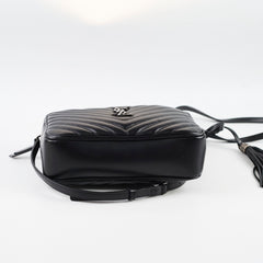 Saint Laurent Lou Camera Bag Quilted Black SHW