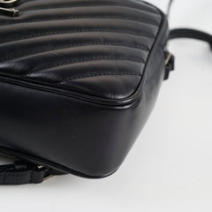 Saint Laurent Lou Camera Bag Quilted Black SHW