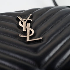 Saint Laurent Lou Camera Bag Quilted Black SHW