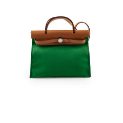 Hermes Herbag 31 Green - X Stamp