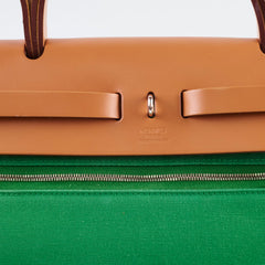 Hermes Herbag 31 Green - X Stamp