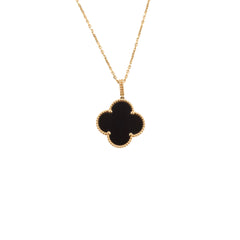 Van Cleef & Arpels Magic Alhambra 1 Motif Long Necklace Onyx (2021)