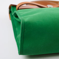 Hermes Herbag 31 Green - X Stamp