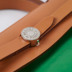 Hermes Herbag 31 Green - X Stamp