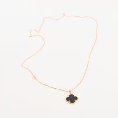 Van Cleef & Arpels Magic Alhambra 1 Motif Long Necklace Onyx (2021)
