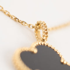 Van Cleef & Arpels Magic Alhambra 1 Motif Long Necklace Onyx (2021)