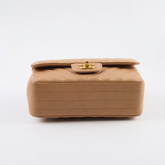 Chanel Mini Rectangular Chevron Beige 23 Series