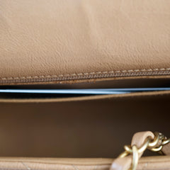 Chanel Mini Rectangular Chevron Beige 23 Series