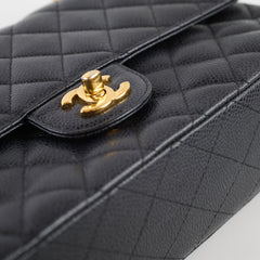 Chanel Classic Flap Medium/Large Caviar Black