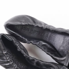 Louis Vuitton Flat Ballerina Shoes Size 35.5 Black