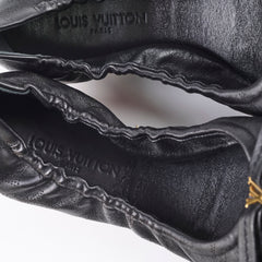 Louis Vuitton Flat Ballerina Shoes Size 35.5 Black