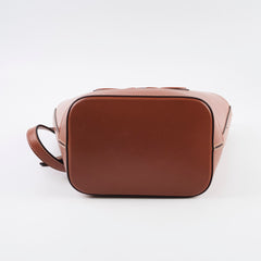 Celine Small Bucket Cuir Triomphe in Smooth Calfskin Brown