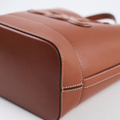 Celine Small Bucket Cuir Triomphe in Smooth Calfskin Brown