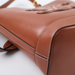 Celine Small Bucket Cuir Triomphe in Smooth Calfskin Brown