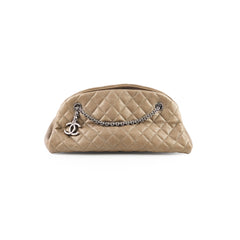 Chanel Mademoiselle Bowling Bag Bronze RHW