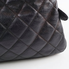 Chanel 2009 Yacht Expandable Zip Medium Hobo Bag