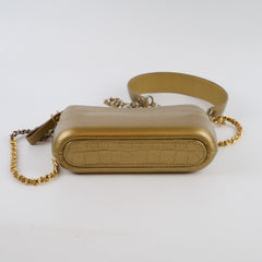 Chanel Gabrielle Clutch On Chain Gold