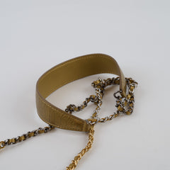 Chanel Gabrielle Clutch On Chain Gold