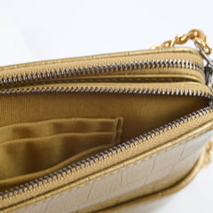 Chanel Gabrielle Clutch On Chain Gold