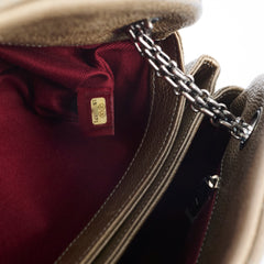 Chanel Mademoiselle Bowling Bag Bronze RHW