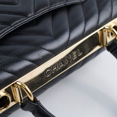 Chanel Trendy CC Small Chevron Black  25 Series