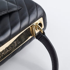 Chanel Trendy CC Small Chevron Black  25 Series