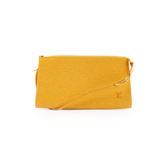 Louis Vuitton Pochette Accessories Yellow Epi