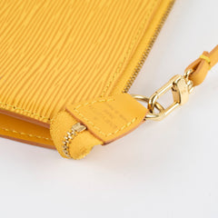 Louis Vuitton Pochette Accessories Yellow Epi