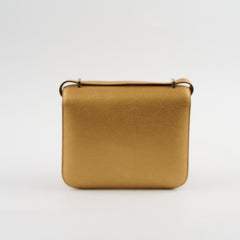 Hermes Constance Mini Cheve Dore W stamp