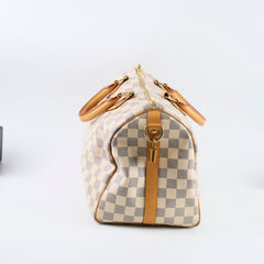 Louis Vuitton Speedy B 30 Damier Azur