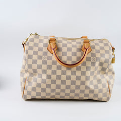 Louis Vuitton Speedy B 30 Damier Azur