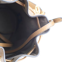 Fendi Mini Tresor Bucket Bag Beige