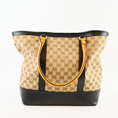 Gucci GG Canvas Tassel Tote