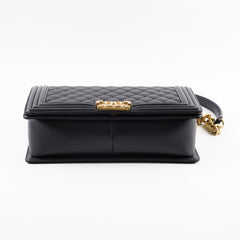 Chanel New Medium Boy Bag Caviar Black 2018